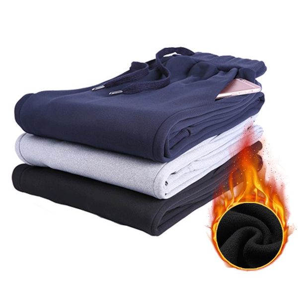 men's pants solid sweatpants winter warm harem fleece male sports trousers jogger pencil men, Black
men's pants solid sweatpants winter warm harem fleece male sports trousers jogger pencil men, Black