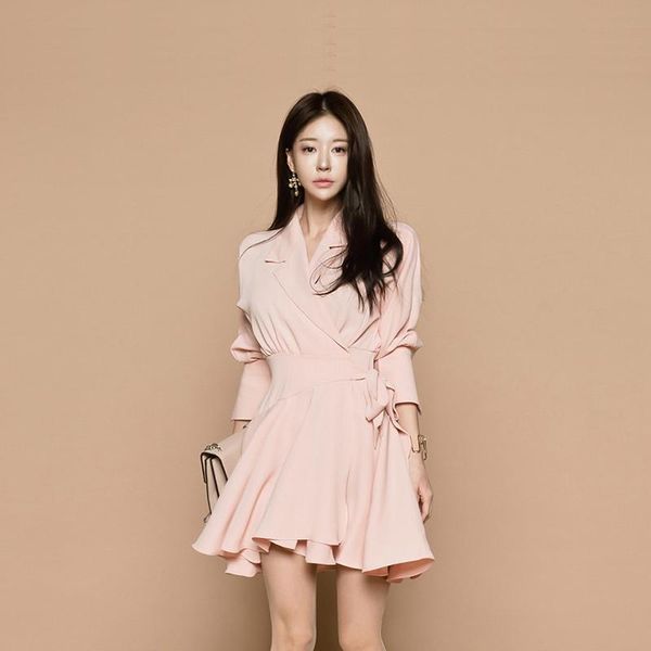 casual dresses mingjiebihuo fashion autumn ol women solid notched collar dress arrival long sleeve wild slim mini girls bow a-line, Black;gray
casual dresses mingjiebihuo fashion autumn ol women solid notched collar dress arrival long sleeve wild slim mini girls bow a-line, Black;gray