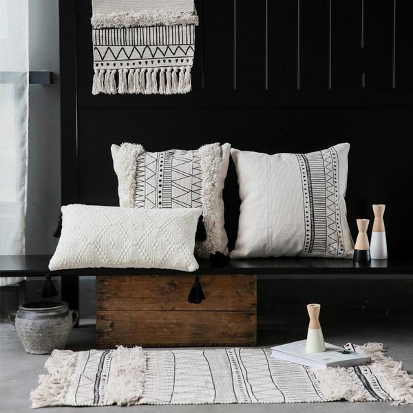 cushion/decorative pillow 45x45cm cojines decorativos para sofa morocco geometric black and white tufted tassel pillowcase christmas case
cushion/decorative pillow 45x45cm cojines decorativos para sofa morocco geometric black and white tufted tassel pillowcase christmas case