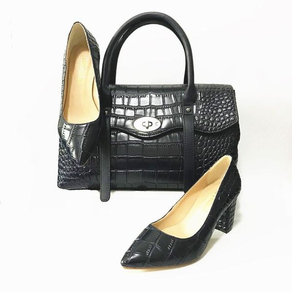grade shoes and matching handbags d.blue 7cm block heel pointed toe with women bags fashion match 36-43 a912 dress, Black
grade shoes and matching handbags d.blue 7cm block heel pointed toe with women bags fashion match 36-43 a912 dress, Black