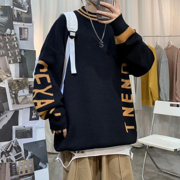 men's sweaters 2021 spring autumn japanese style fashion for oversize 7xl sweater pullover black white print hip hop streetwear, White;black
men's sweaters 2021 spring autumn japanese style fashion for oversize 7xl sweater pullover black white print hip hop streetwear, White;black