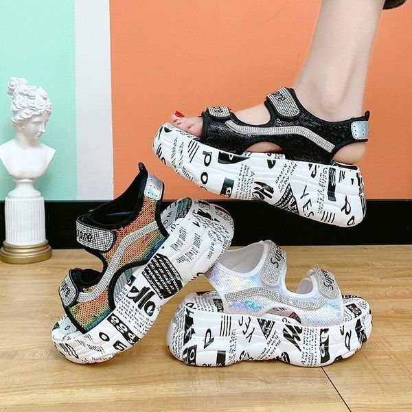 dress shoes fairy wind sandals female 2021 summer wild casual thick bottom increased muffin beach, Black
dress shoes fairy wind sandals female 2021 summer wild casual thick bottom increased muffin beach, Black