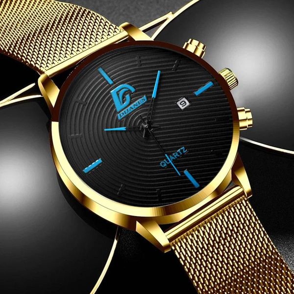 wristwatches reloj hombre fashion mens watches luxury stainless steel mesh belt quartz wrist watch simple calendar men casual leather, Slivery;brown
wristwatches reloj hombre fashion mens watches luxury stainless steel mesh belt quartz wrist watch simple calendar men casual leather, Slivery;brown
