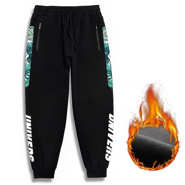 men elastic waist loose sweatpants me winter velvet warm jogging pants large size -7xl casual street men's, Black
men elastic waist loose sweatpants me winter velvet warm jogging pants large size -7xl casual street men's, Black
