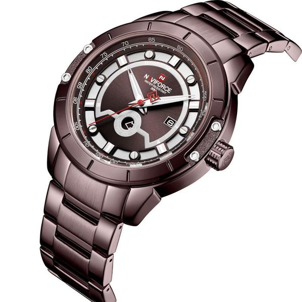 wristwatches 2021 student sports watch concept steel band calendar men's waterproof quartz fashion business, Slivery;brown
wristwatches 2021 student sports watch concept steel band calendar men's waterproof quartz fashion business, Slivery;brown