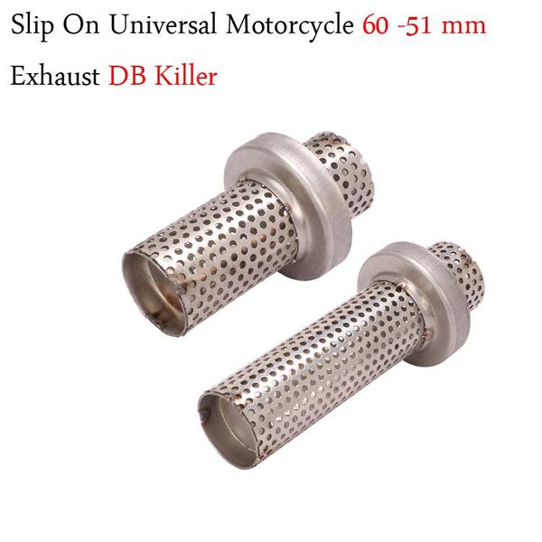 motorcycle exhaust system 51mm-60mm inlet universal racing muffler removable db killer delete noise sound eliminator mesh
motorcycle exhaust system 51mm-60mm inlet universal racing muffler removable db killer delete noise sound eliminator mesh