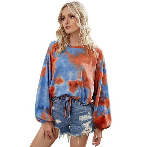 women's hoodies & sweatshirts l5yc women raglan long sleeve sweatshirt tie-dye drawstring hem o-neck loose crop top, Black
women's hoodies & sweatshirts l5yc women raglan long sleeve sweatshirt tie-dye drawstring hem o-neck loose crop top, Black