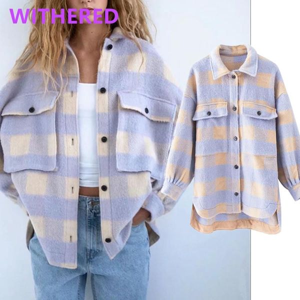 women's jackets withered england fashion blogger vintage plaid big pockets boyfriend oversize jacket women casaco feminino jaqueta femi, Black;brown
women's jackets withered england fashion blogger vintage plaid big pockets boyfriend oversize jacket women casaco feminino jaqueta femi, Black;brown
