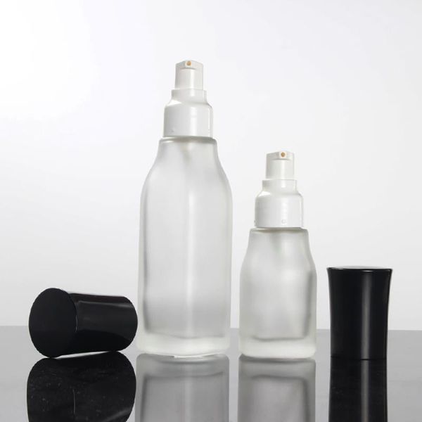storage bottles & jars high grade 40ml frosted glass spray bottle pump lotion bottle, essence with inner plug
storage bottles & jars high grade 40ml frosted glass spray bottle pump lotion bottle, essence with inner plug