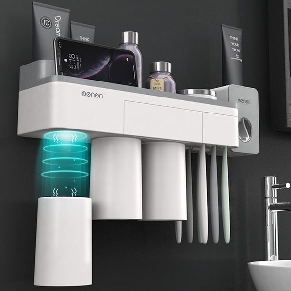 hooks & rails bathroom accessories set toothbrush holder automatic toothpaste dispenser wall mount rack tools
hooks & rails bathroom accessories set toothbrush holder automatic toothpaste dispenser wall mount rack tools