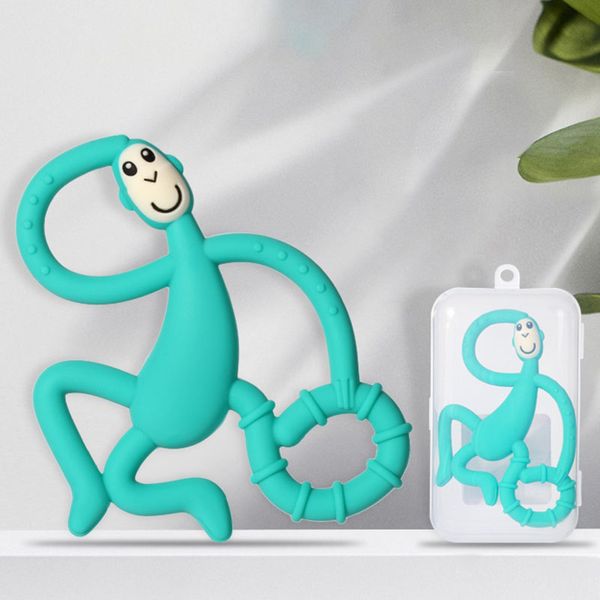 1pcs funny elastic baby toddler molar stick toy cute cartoon monkey shape baby teether toys nice gift
1pcs funny elastic baby toddler molar stick toy cute cartoon monkey shape baby teether toys nice gift