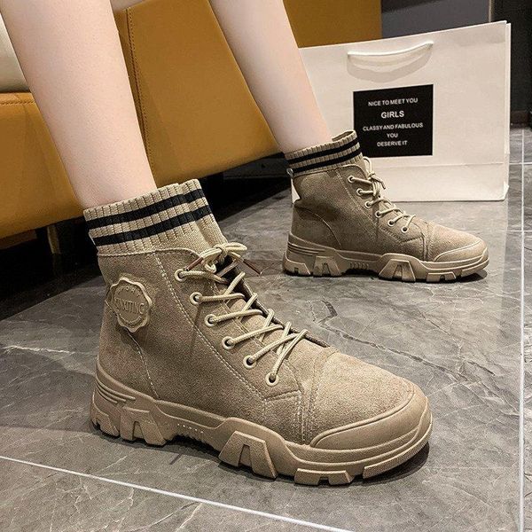 boots brand women ankle fashion thick sole casual shoes winter lace up short sock-open walking footwear, Black
boots brand women ankle fashion thick sole casual shoes winter lace up short sock-open walking footwear, Black