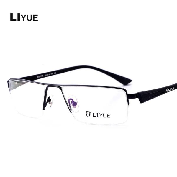 fashion sunglasses frames 2021 men's eyeglass eye glasses frame men optical myopia prescription male half metal spectacles eyewear, Black
fashion sunglasses frames 2021 men's eyeglass eye glasses frame men optical myopia prescription male half metal spectacles eyewear, Black