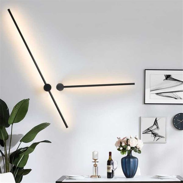 modern creative black led wall lamp aisle balcony stair simple bright porch light 60/80/100cm 2630
modern creative black led wall lamp aisle balcony stair simple bright porch light 60/80/100cm 2630