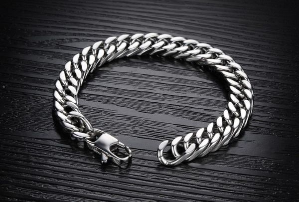 chain titanium steel anti-allergy quality bracelet, width 6/8/10/12 mm, (non-fading), Black
chain titanium steel anti-allergy quality bracelet, width 6/8/10/12 mm, (non-fading), Black