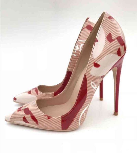 12cm fashion stiletto heel shoes,color blocking graffiti patent leather so kate high heels large szie 45 pointed toes women printed, Black
12cm fashion stiletto heel shoes,color blocking graffiti patent leather so kate high heels large szie 45 pointed toes women printed, Black