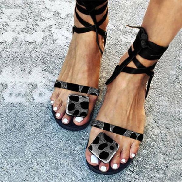 sandals summer strap women's flats flat heel women shoes 2021 open toe leopard casual lace-up rome plus size 35-43, Black
sandals summer strap women's flats flat heel women shoes 2021 open toe leopard casual lace-up rome plus size 35-43, Black