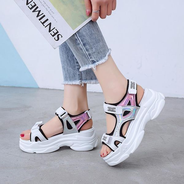 dress shoes bzbfsky sandals women 2021 open-toed wedge outdoor cool platform ladies beach summer sandalia feminina, Black
dress shoes bzbfsky sandals women 2021 open-toed wedge outdoor cool platform ladies beach summer sandalia feminina, Black