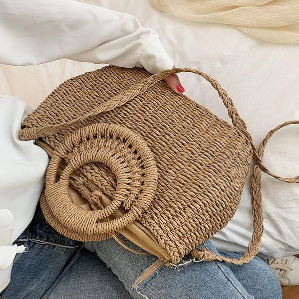 factory wholesale women bag hand-woven large summer beach bags retro straw womens handbag simple atmosphere fashion womenes handbags, Black;red
factory wholesale women bag hand-woven large summer beach bags retro straw womens handbag simple atmosphere fashion womenes handbags, Black;red