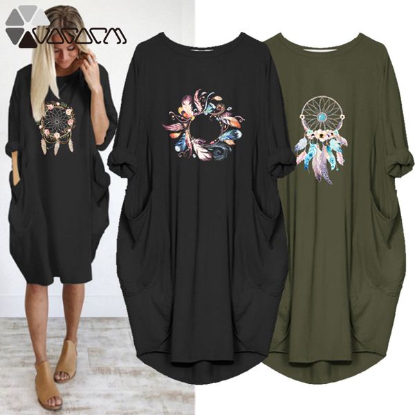 porpcm women summer fashion plus size 5xl ladies midi dress feather print long sleeve round neck loose vintage party club streetwear vestido, Black;gray
porpcm women summer fashion plus size 5xl ladies midi dress feather print long sleeve round neck loose vintage party club streetwear vestido, Black;gray