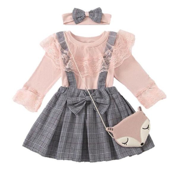 clothing sets baby girls clothes toddler fashion lace strap lattice dress+headband 3-piece kids children's premium brand sui t 2-6y, White
clothing sets baby girls clothes toddler fashion lace strap lattice dress+headband 3-piece kids children's premium brand sui t 2-6y, White