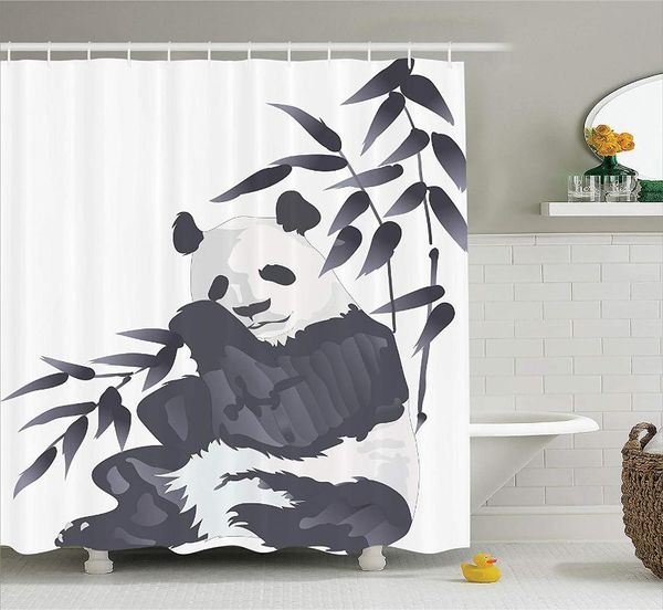 shower curtains animal decor curtain giant panda bear sitting in zoo traditional chinese painting style monochromic picture fabric bath
shower curtains animal decor curtain giant panda bear sitting in zoo traditional chinese painting style monochromic picture fabric bath