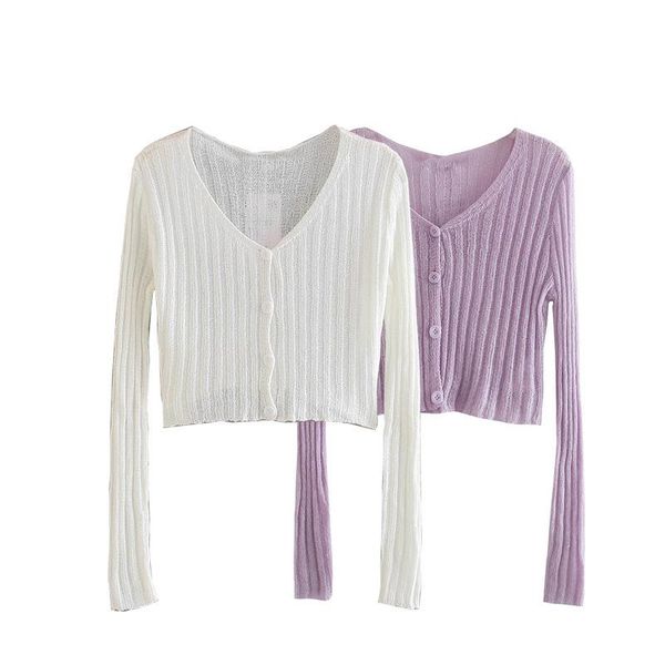 women's blouses & shirts summer fashion korean thin cardigan knitted long sleeve sunblock shirt wh18r, White
women's blouses & shirts summer fashion korean thin cardigan knitted long sleeve sunblock shirt wh18r, White