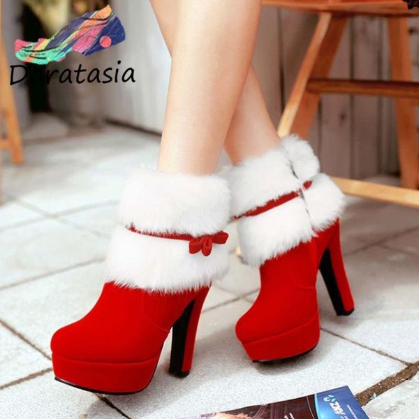 boots doratasia arrival women solid platform zipper ankle shoes warm plush comfy stylish luxucy winter, Black
boots doratasia arrival women solid platform zipper ankle shoes warm plush comfy stylish luxucy winter, Black