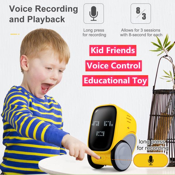 educational robot toy smart robot touch gesture control robot voice interaction facial expression voice control kid gift
educational robot toy smart robot touch gesture control robot voice interaction facial expression voice control kid gift