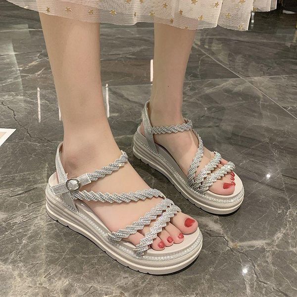 sandals platform wedge women crystal narrow band thick sole summer shiny open toe buckle black beige
sandals platform wedge women crystal narrow band thick sole summer shiny open toe buckle black beige