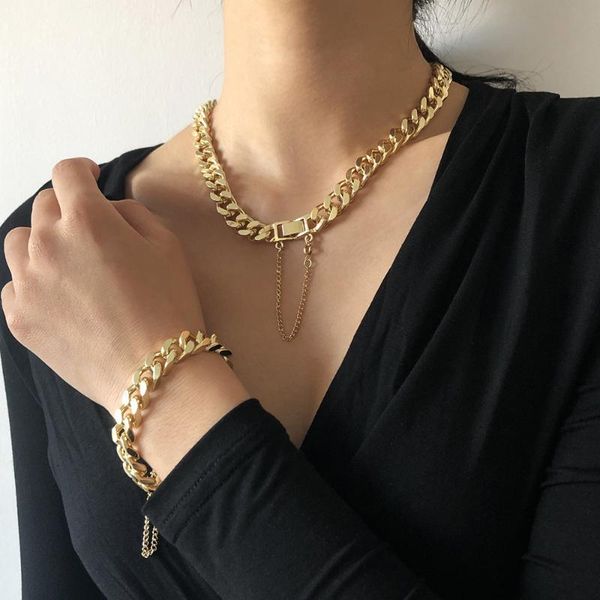 simple stylish women's clavicle chain tassel necklace temperament punk choker collar statement jewelry chains, Silver
simple stylish women's clavicle chain tassel necklace temperament punk choker collar statement jewelry chains, Silver
