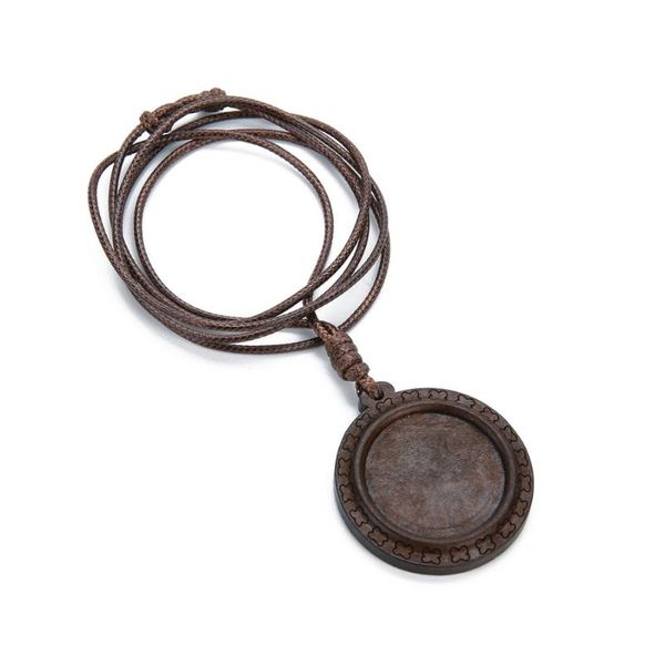 pendants sauvoo 2pcs/lot 25mm round natural wood pendant adjustable rope wooden tray bezel for diy necklace jewelry making findings, Black
pendants sauvoo 2pcs/lot 25mm round natural wood pendant adjustable rope wooden tray bezel for diy necklace jewelry making findings, Black
