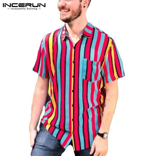fashion striped men shirts short sleeve turn down collar blouse summer male stitching color button masculina s-5xl men's casual, White;black
fashion striped men shirts short sleeve turn down collar blouse summer male stitching color button masculina s-5xl men's casual, White;black