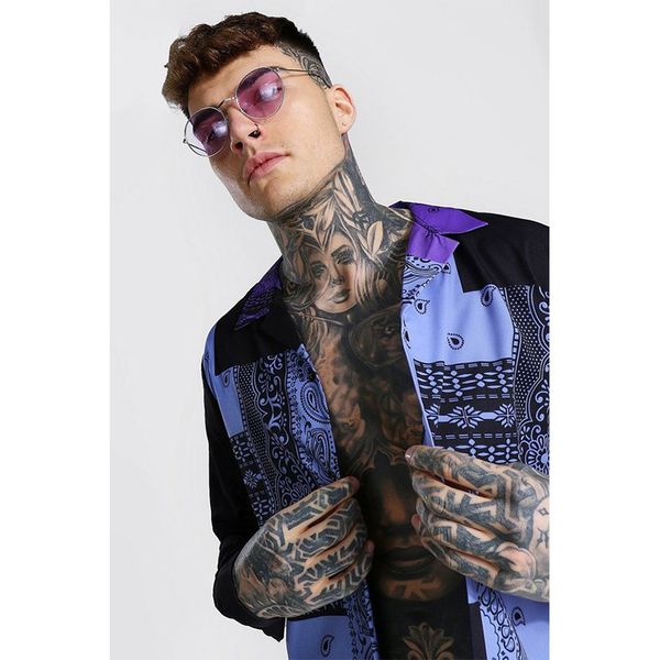 fashion style men's long-sleeved shirt comfortable fit fashion travel office entertainment, White;black
fashion style men's long-sleeved shirt comfortable fit fashion travel office entertainment, White;black