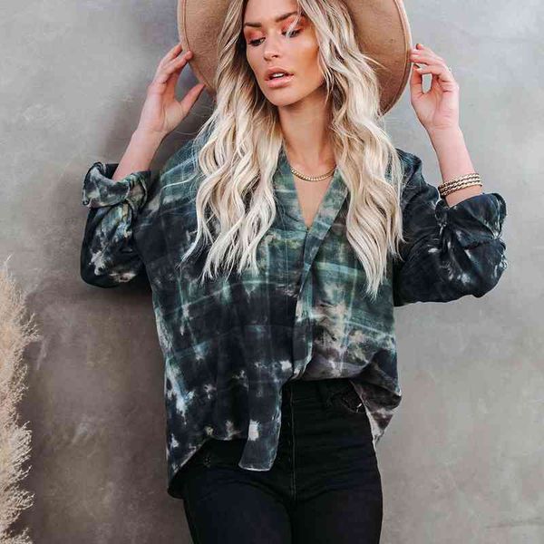 spring summer button up print shirt vintage blouse women green long sleeves v neck female loose street shirts blusas 210603, White
spring summer button up print shirt vintage blouse women green long sleeves v neck female loose street shirts blusas 210603, White