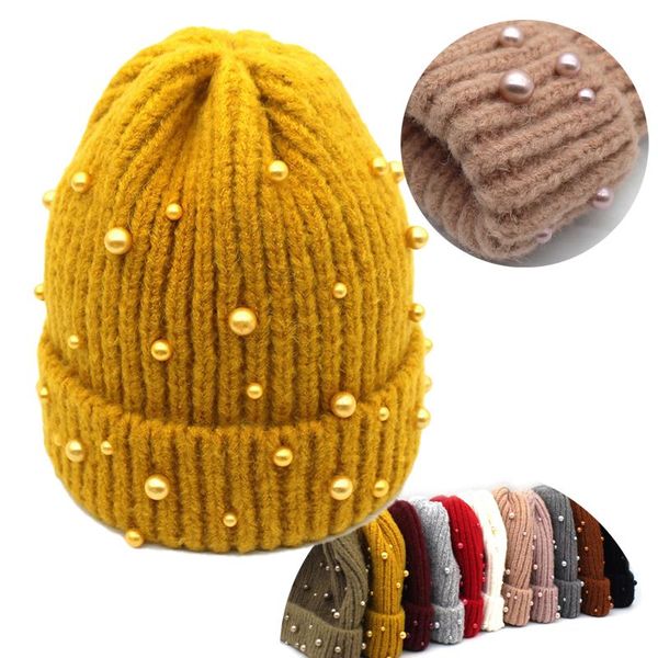 beanies 11 solid colors wool winter knitted hat for woman pearl girls casual warm bonnet autumn skullies cap
beanies 11 solid colors wool winter knitted hat for woman pearl girls casual warm bonnet autumn skullies cap