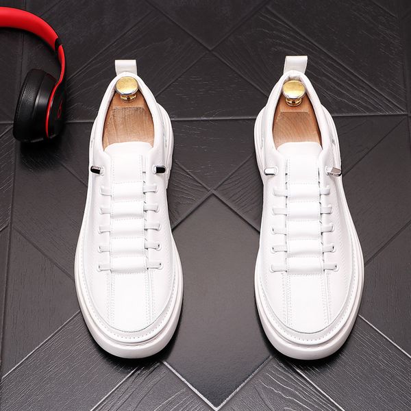 luxury designer blue leather men business wedding shoes british fashion round toe sneakers spring autumn white lace up casual board loafers, Black
luxury designer blue leather men business wedding shoes british fashion round toe sneakers spring autumn white lace up casual board loafers, Black