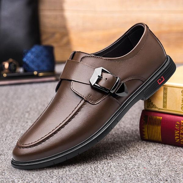 dress shoes brand men leather formal big size 37-46 oxford fashion genuine office, Black
dress shoes brand men leather formal big size 37-46 oxford fashion genuine office, Black
