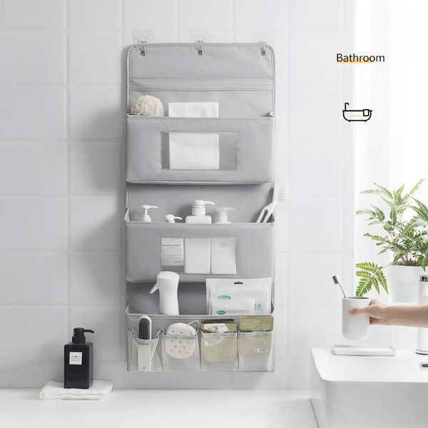 creative hanging storage bag wall door multi-layer fabric finishing dormitory sundry organizer bags
creative hanging storage bag wall door multi-layer fabric finishing dormitory sundry organizer bags