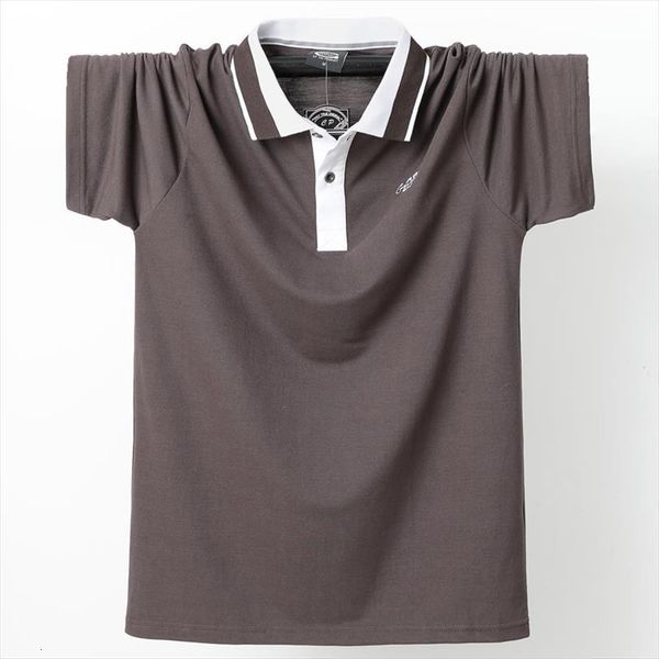 shirt casual cotton male loose mens polos fit summer short sleeve turn down collar business work plus size 5xl, White;black
shirt casual cotton male loose mens polos fit summer short sleeve turn down collar business work plus size 5xl, White;black
