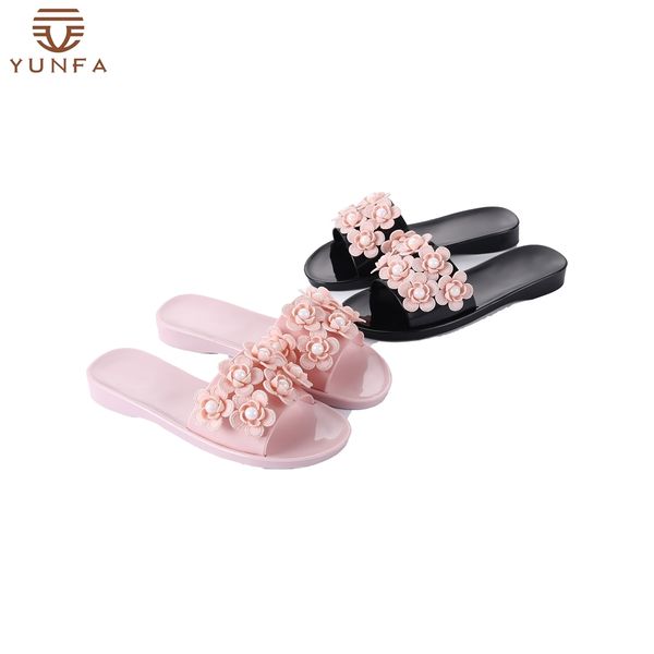 fashion summer ladies indoor outdoor slippers handmade flowers women jelly shoes, Black
fashion summer ladies indoor outdoor slippers handmade flowers women jelly shoes, Black