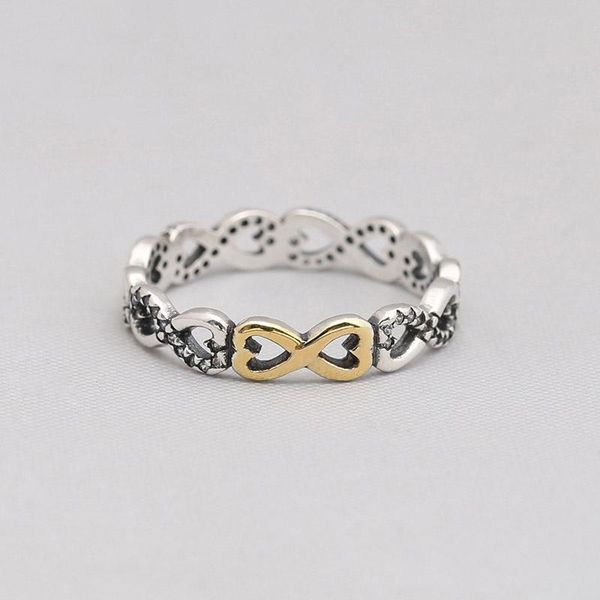 genuine 925 sterling silver dazzling unlimited love cz ring for women engagement wedding gift europe jewelry cluster rings, Golden;silver
genuine 925 sterling silver dazzling unlimited love cz ring for women engagement wedding gift europe jewelry cluster rings, Golden;silver
