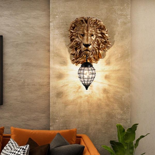 wall lamps european creative personality animal led lamp lion decorative living room background staircase corridor golden light
wall lamps european creative personality animal led lamp lion decorative living room background staircase corridor golden light