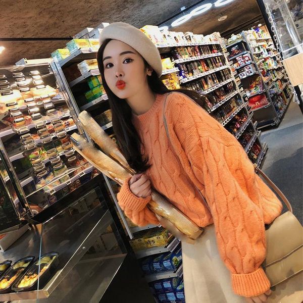 women's sweaters autumn women long sleeve knitted sweater solid o-neck casual pullover jumper pullovers korean style oversized loose, White;black
women's sweaters autumn women long sleeve knitted sweater solid o-neck casual pullover jumper pullovers korean style oversized loose, White;black