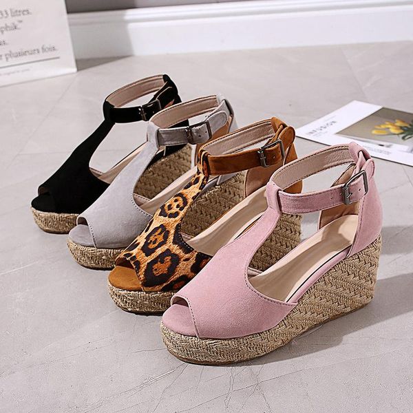 sandals roman summer leopard wedge heel womens open toe fish mouth ladies shoes beach outdroor female footwear 2021, Black
sandals roman summer leopard wedge heel womens open toe fish mouth ladies shoes beach outdroor female footwear 2021, Black