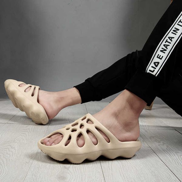 tide kanye sandalsout summer coconut slippers 2021 wear couple sandals outdoor flip flop beach drag hole and women's shoes yw yw, Black
tide kanye sandalsout summer coconut slippers 2021 wear couple sandals outdoor flip flop beach drag hole and women's shoes yw yw, Black