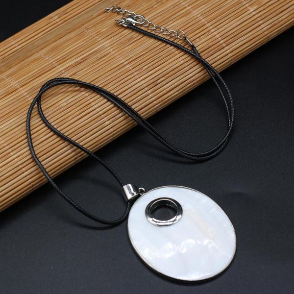 pendant necklaces natural white shell necklace charms length 55+5cm size 45x55mm oval for women jewelry gift, Silver
pendant necklaces natural white shell necklace charms length 55+5cm size 45x55mm oval for women jewelry gift, Silver