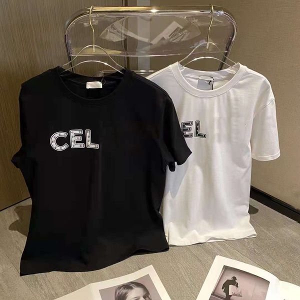 21 summer cel + rivet print short sleeve t-shirt round neck loose casual fashion 01, White
21 summer cel + rivet print short sleeve t-shirt round neck loose casual fashion 01, White