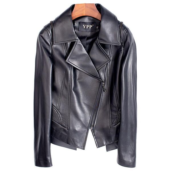 women's leather & faux 2021 fashion women motorcycle genuine jacket ladies long sleeve spring autumn biker streetwear real sheep black
women's leather & faux 2021 fashion women motorcycle genuine jacket ladies long sleeve spring autumn biker streetwear real sheep black