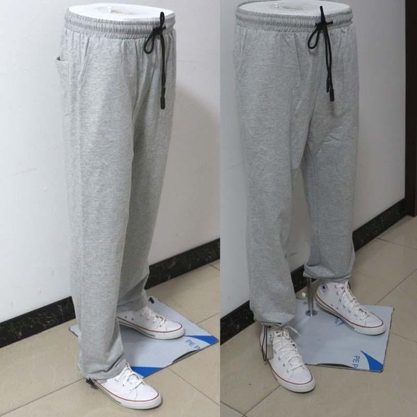 men's pants casual straight guard with leg tied drawstring wide sports spring and autumn large size trendy, Black
men's pants casual straight guard with leg tied drawstring wide sports spring and autumn large size trendy, Black